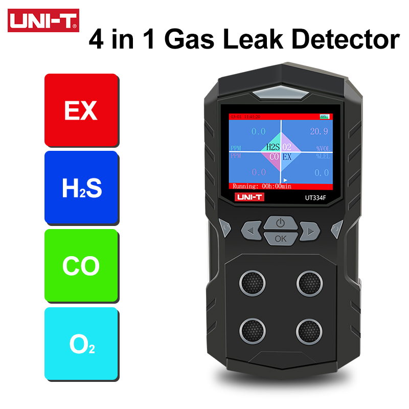 UNI-T-Handheld-G-s-Leak-Detector-4-em-1-Monitor-de-Qualidade-do-Ar-Detector